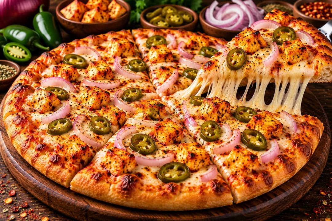 Tandoori Paneer Pizza